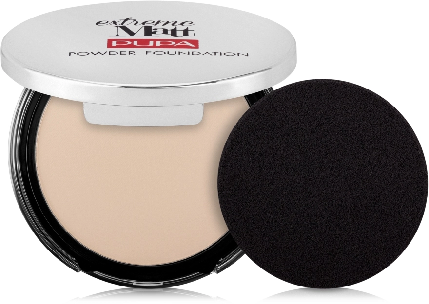 Pupa Extreme Matt Powder Foundation SPF 20 Компактная пудра, матирующая - фото N1