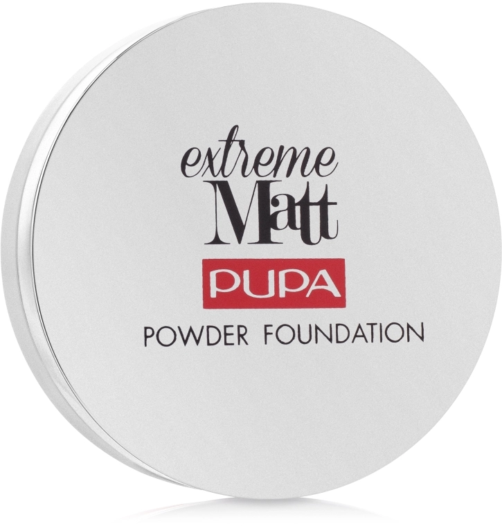 Pupa Extreme Matt Powder Foundation SPF 20 Компактная пудра, матирующая - фото N3