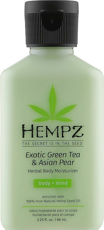 Hempz Молочко для тіла Exotic Green Tea & Asian Pear Herbal Moisturizer - фото N1