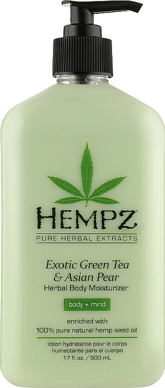 Hempz Молочко для тіла Exotic Green Tea & Asian Pear Herbal Moisturizer - фото N3