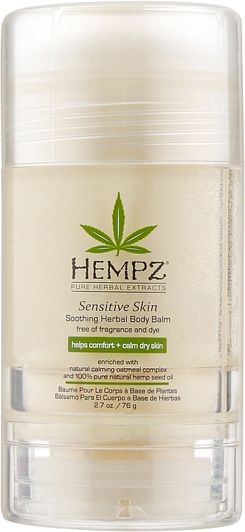 Hempz Бальзам для тела Sensitive Skin Herbal Soothing Body Balm - фото N1