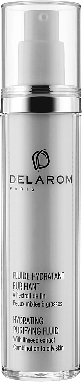 Delarom Очищаючий зволожуючий флюїд Moisturizing & Nourishing Anti-age - фото N1