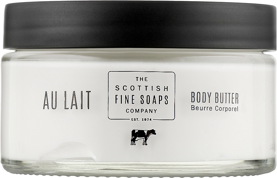 Scottish Fine Soaps Крем-масло для тела в банке Au Lait Body Butter - фото N1