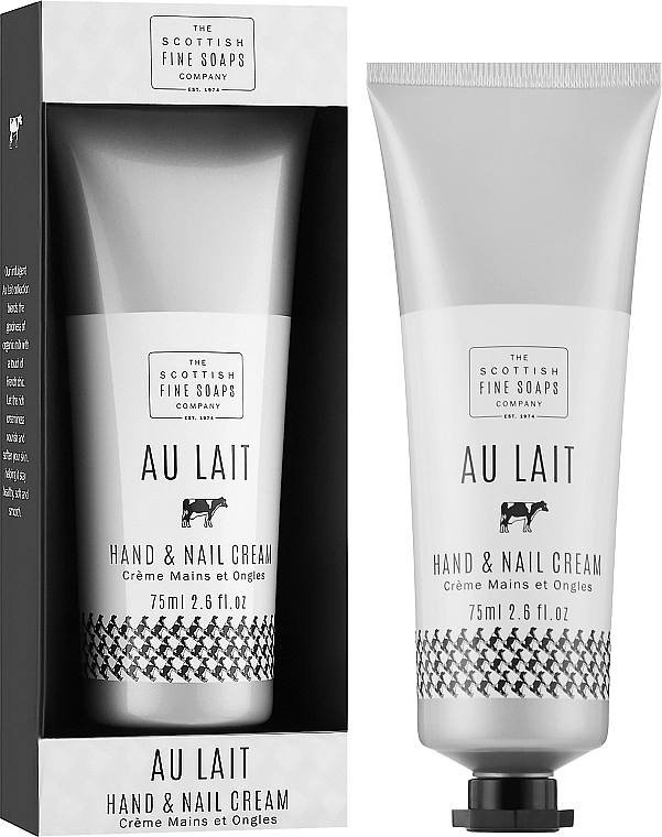 Scottish Fine Soaps Крем для рук и ногтей Au Lait Hand & Nail Cream - фото N5