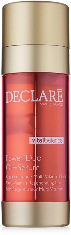 Declare Двухфазное восстанавливающее средство Vital Balance Power Duo Oil+Serum - фото N2