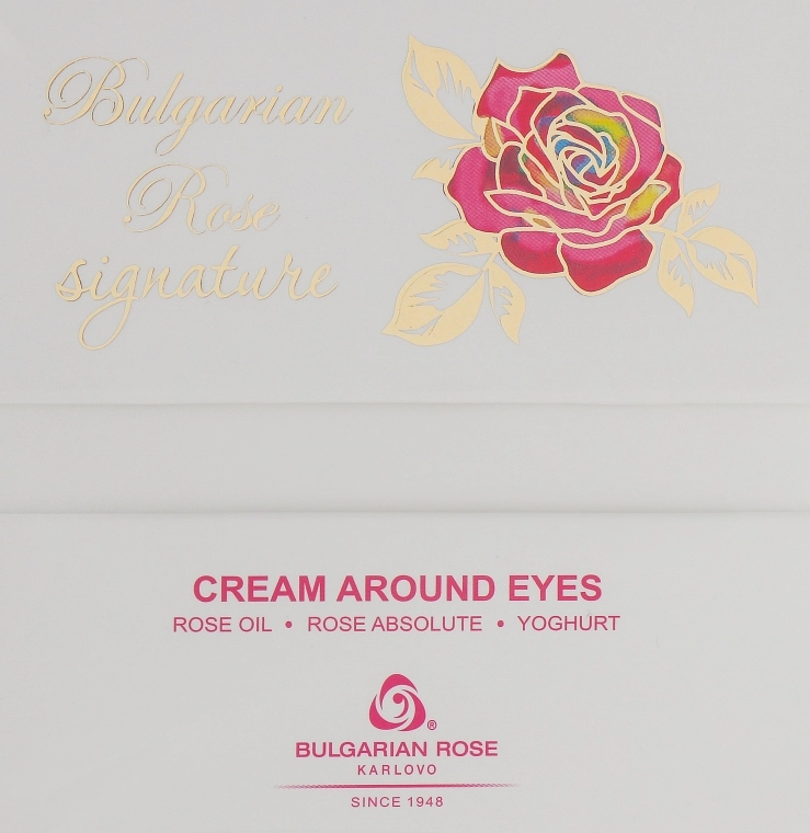Bulgarian Rose Крем вокруг глаз Signature Cream Around Eyes - фото N1
