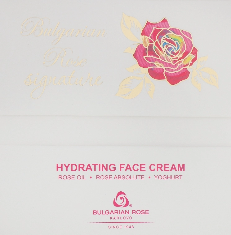 Bulgarian Rose Увлажняющий крем для лица Signature Hydrating Face Cream - фото N1