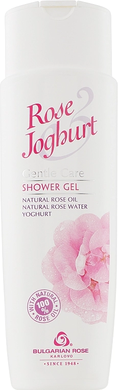 Bulgarian Rose Гель для душу Bulgarska Rosa Rose & Joghurt Shower Gel - фото N1