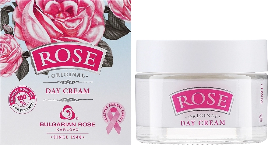 Bulgarian Rose Денний крем для обличчя Bulgarska Rosa Rose Daily Cream - фото N2