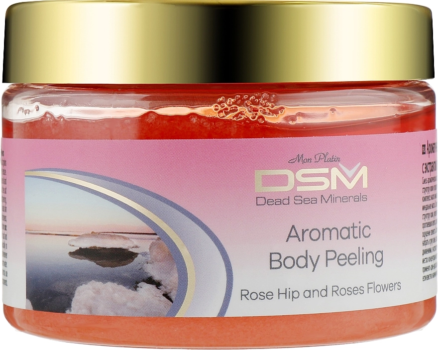 Mon Platin DSM Пилинг для тела "Аромат Розы и Шиповника" Moisturising Body Peeling Soap - фото N1