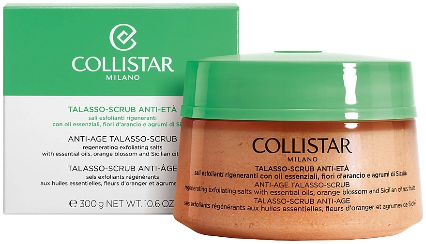 Collistar Антивіковий відновлюючий соляний скраб для тіла Speciale Corpo Perfetto Regenerating Exfoliating Salts Anti-Age Talasso-Scrub - фото N3