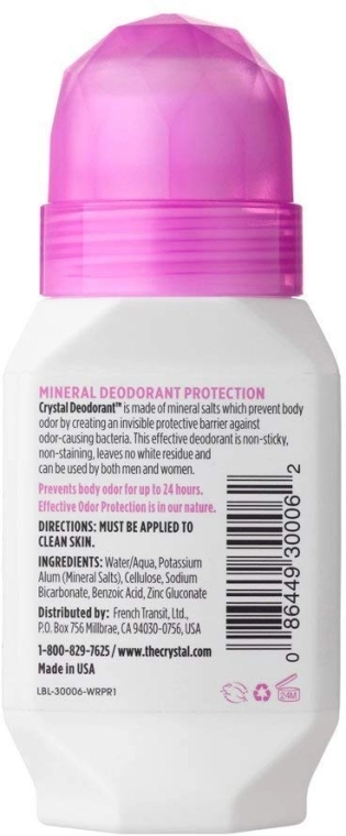 Crystal Роликовий дезодорант Body Deodorant Roll-On Deodorant - фото N5