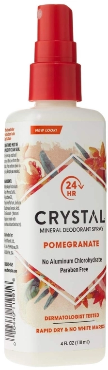 Crystal Дезодорант-спрей з ароматом Граната Essence Deodorant Body Spray Pomegranate - фото N2