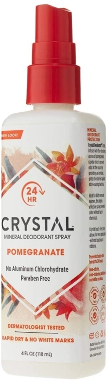 Crystal Дезодорант-спрей з ароматом Граната Essence Deodorant Body Spray Pomegranate - фото N3
