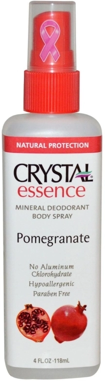 Crystal Дезодорант-спрей з ароматом Граната Essence Deodorant Body Spray Pomegranate - фото N4