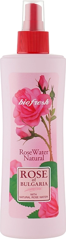 BioFresh Розовая вода с пульверизатором Rose of Bulgaria Rose Water Natural - фото N3