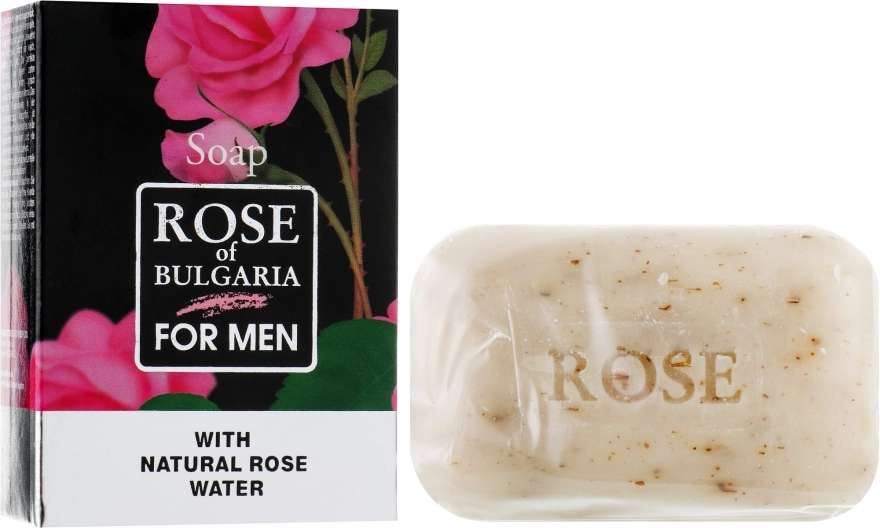 BioFresh Мыло для мужчин Rose of Bulgaria For Men Soap - фото N1