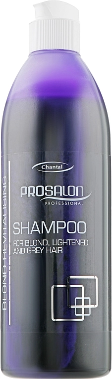 Prosalon Відновлюючий шампунь для світлого і сивого волосся Hair Care Light and Gray Shampoo - фото N1