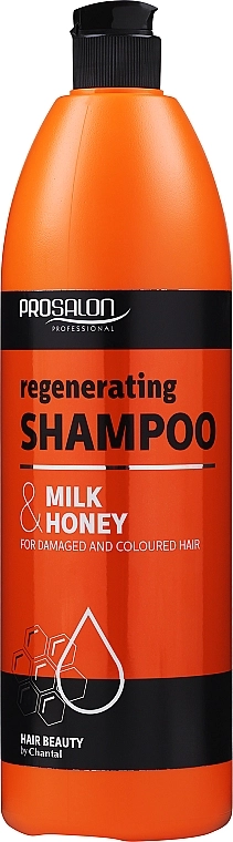 Prosalon Шампунь регенерирующий с молоком и мёдом Hair Care Shampoo - фото N1