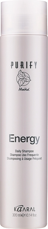 Kaaral Енергетичний шампунь з екстрактом свіжої м'яти і ментолу Purify Energy Shampoo - фото N1