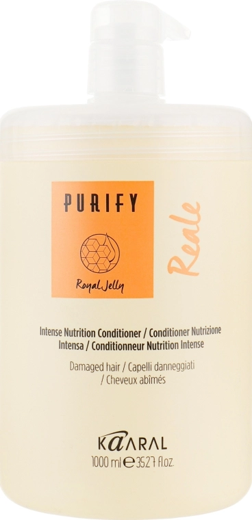 Kaaral Крем-кондиціонер інтенсивний живильний Purify Real Conditioner - фото N5