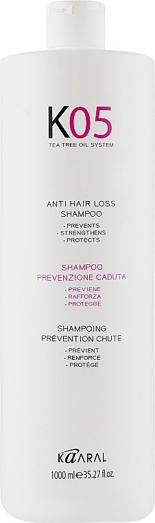 Kaaral Шампунь против выпадения волос К05 Anti Hair Loss Shampoo - фото N5