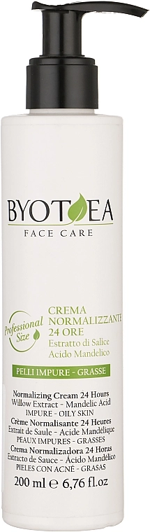 Byothea Нормализующий крем 24 часа для жирной кожи Normalizing Cream 24 Hours For Oily Skin - фото N4