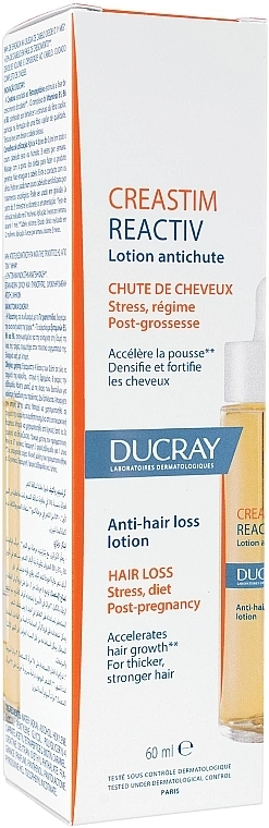 Ducray Лосьйон проти випадіння волосся Creastim Anti-hair Loss Lotion - фото N2