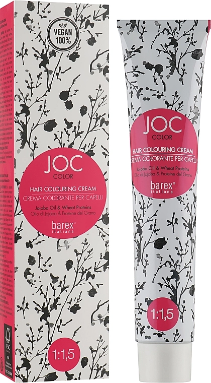 Barex Italiana Стійка крем-фарба для волосся Joc Color Line - фото N2
