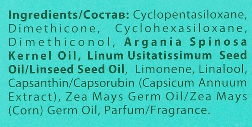 Barex Italiana Масло-догляд з маслом аргана і маслом насіння льону Olioseta Oil Treatment for Hair - фото N4