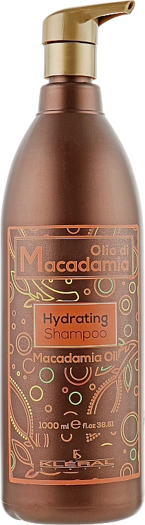 Kleral System Зволожуючий шампунь з маслом макадамії Olio Di Macadamia Hidrating Shampoo - фото N3