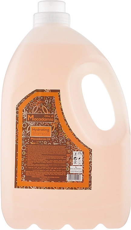 Kleral System Увлажняющий шампунь с маслом макадамии Olio Di Macadamia Hidrating Shampoo - фото N5