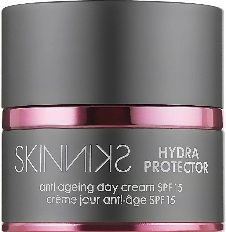 Mades Cosmetics Денний зволожуючий антивіковий крем з фактором захисту SPF 15 Skinniks Hydro Protector Anti-ageing Day Cream - фото N1