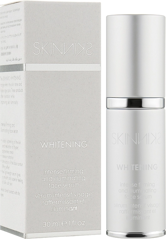 Mades Cosmetics Відбілююча зміцнююча сироватка для обличчя Skinniks Whitening Illuminating Face Serum - фото N2