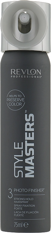 Revlon Professional Спрей миттєвої сильної фіксації Style Masters Photo Finisher Hairspray-3 - фото N1