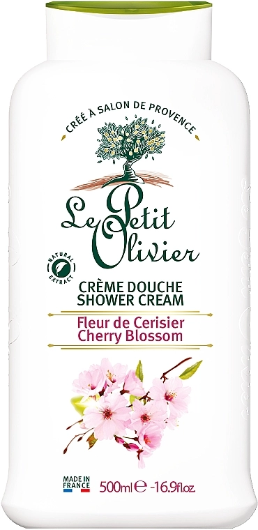 Le Petit Olivier Крем для душа "Цветущая вишня" Extra Gentle Shower Creams - фото N1