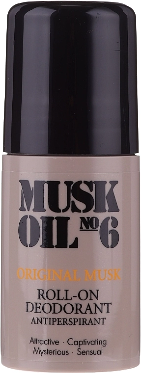 Gosh Copenhagen Шариковый дезодорант Musk Oil No.6 Roll-On Deodorant - фото N1