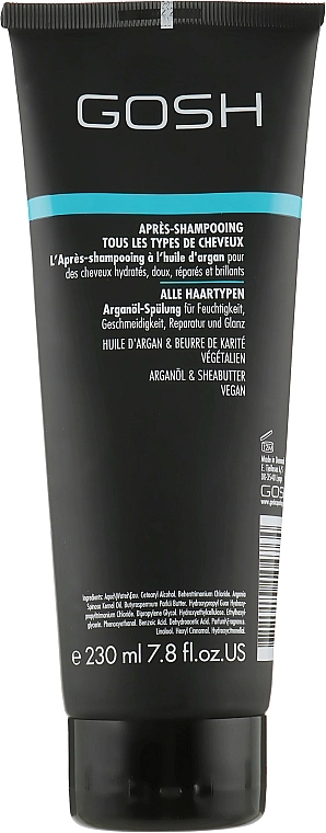 Gosh Copenhagen Кондиціонер для волосся з аргановою олією Gosh Argan Oil Conditioner - фото N2