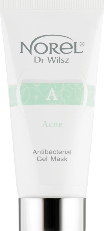Norel Антибактеріальна гелева маска для шкіри з акне, вугрової висипки Acne Antibacterial Gel Mask - фото N2