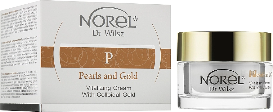 Norel Відновлюючий крем з колоїдним золотом для зрілої шкіри Pearls and Gold Revitalizing Cream - фото N2