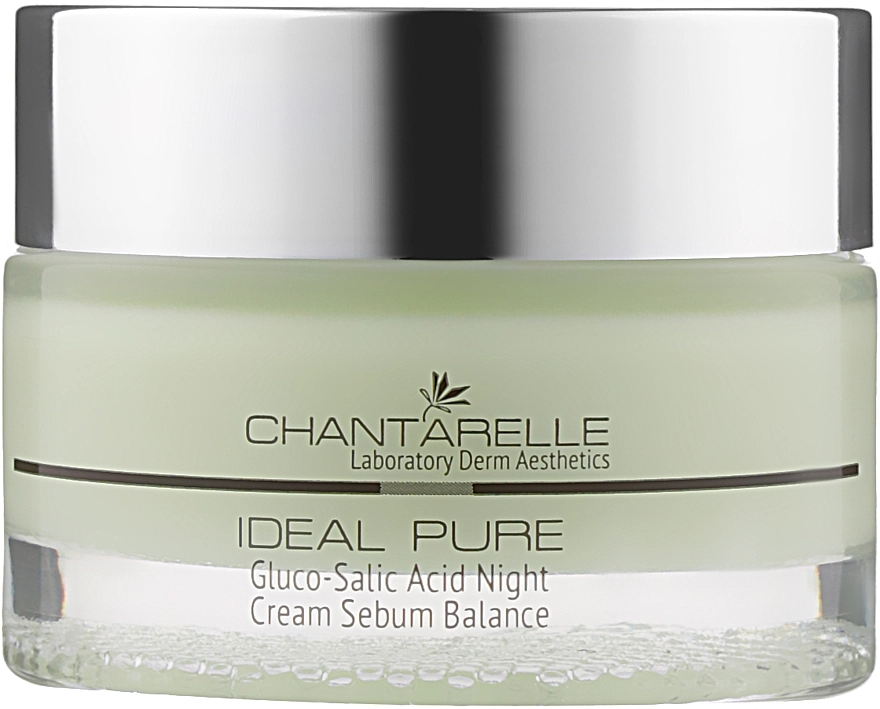 Chantarelle Антибактеріальний нічний крем з саліциловою кислотою Chanterelle Gluco-Salic Acid Night Cream - фото N1