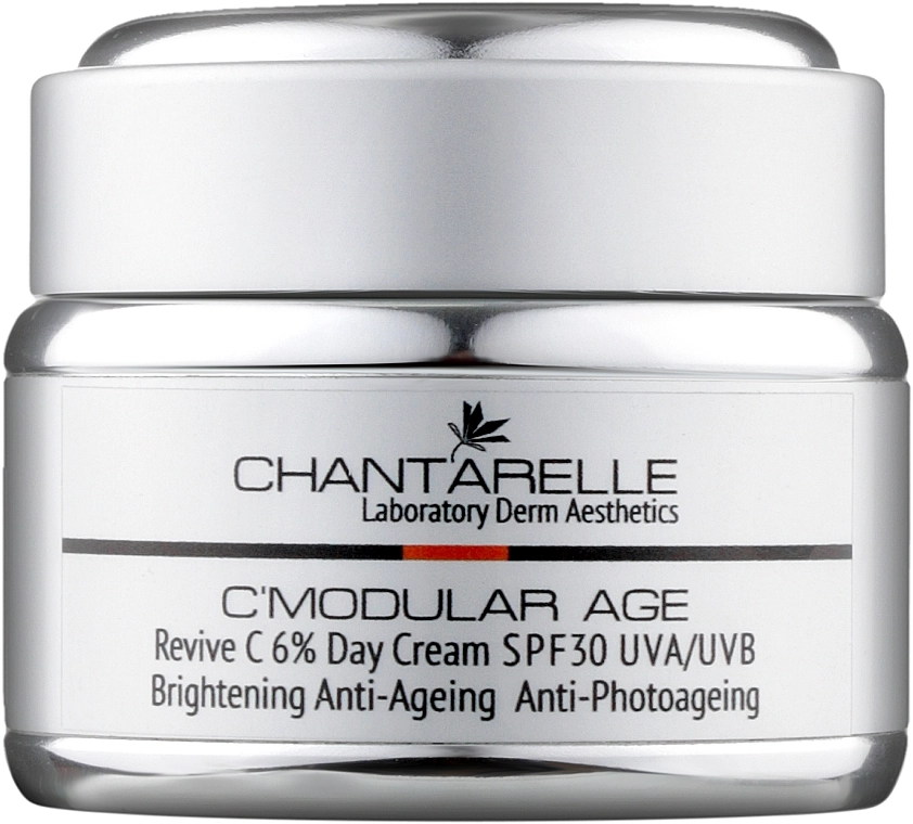 Chantarelle Осветляющий омолаживающий дневной крем с витамином С 6 % Revive 6% Brightening Day Cream SPF 30 - фото N1