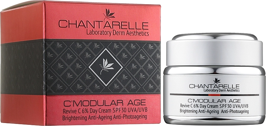 Chantarelle Осветляющий омолаживающий дневной крем с витамином С 6 % Revive 6% Brightening Day Cream SPF 30 - фото N2