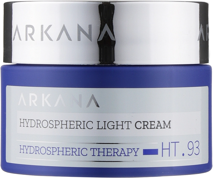 Arkana Легкий зволожуючий крем, насичуючий шкіру киснем Hydrospheric Light Cream - фото N1