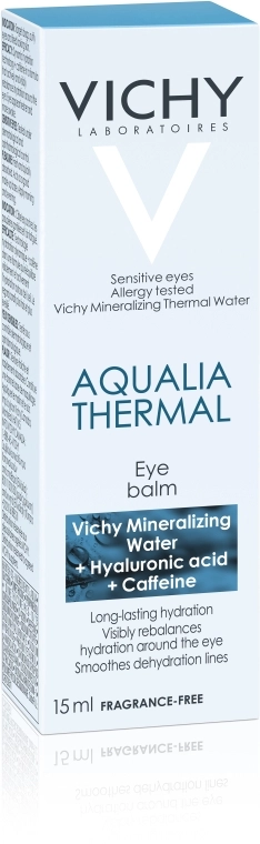 Vichy Пробуждающий увлажняющий бальзам для контура глаз Aqualia Thermal Awakening Eye Balm - фото N2