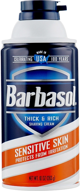 Barbasol Піна для гоління для чутливої шкіри - фото N1