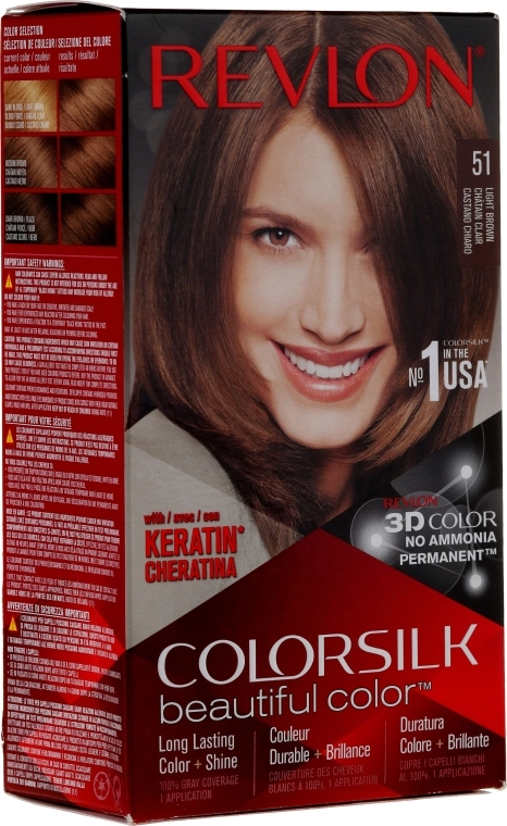 Revlon Стійка фарба для волосся ColorSilk Beautiful Color - фото N1