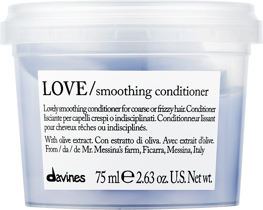 Davines Кондиціонер для розгладження завитка Love Lovely Smoothing Conditioner - фото N1