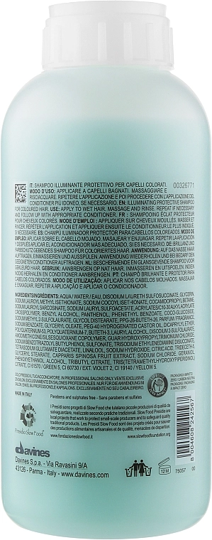 Davines Шампунь для додання блиску і захисту кольору волосся Minu Shampoo - фото N2