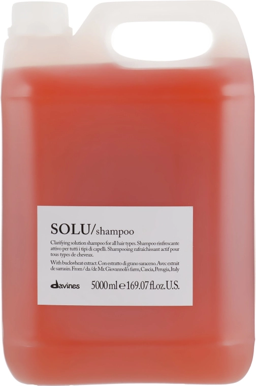 Davines Активно освіжаючий шампунь для глибокого очищення волосся Solu Shampoo - фото N7